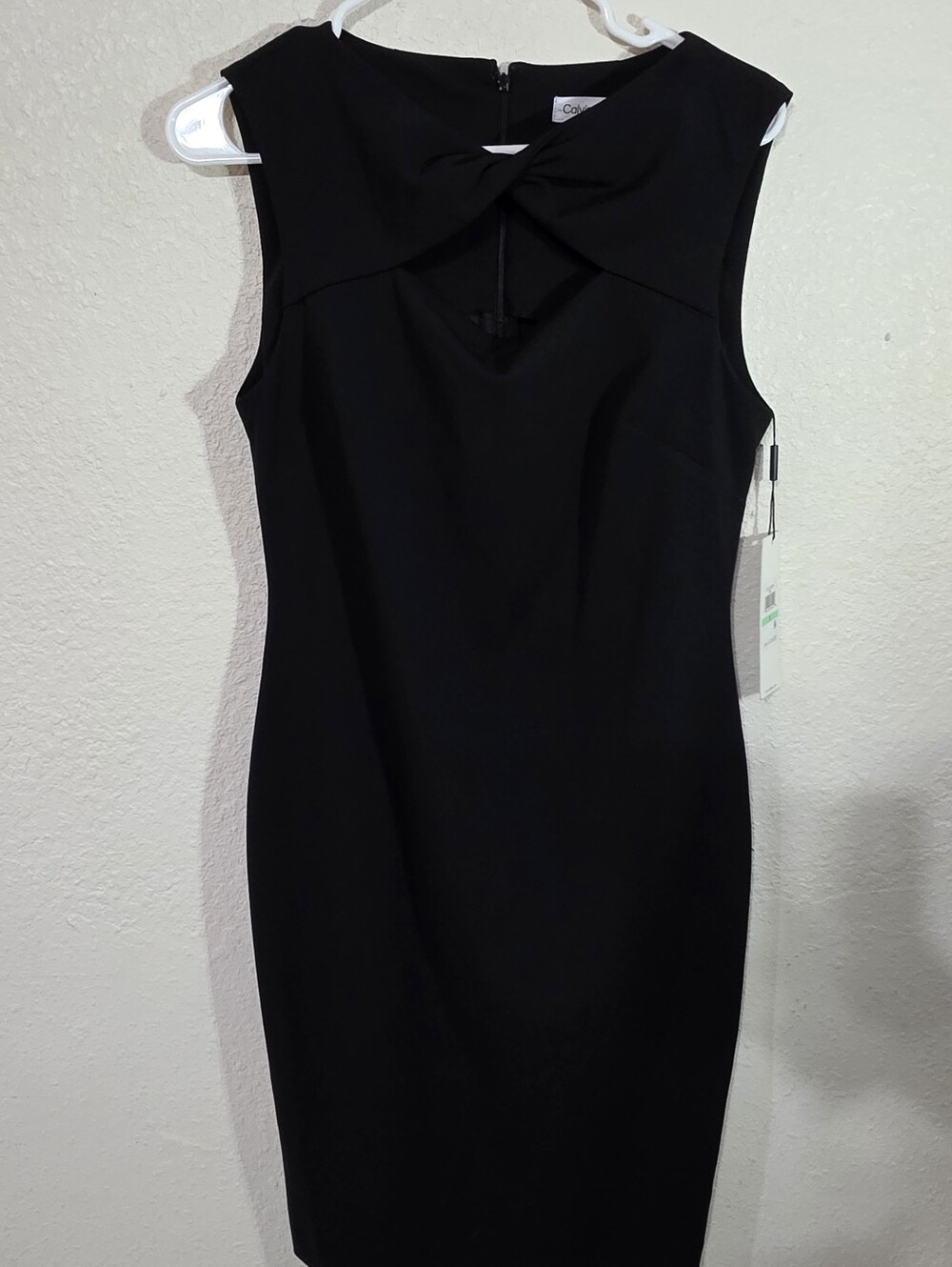 Calvin Klein Tie Knot Black Dress